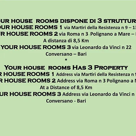 Your House 2 ポリニャーノ・ア・マーレ